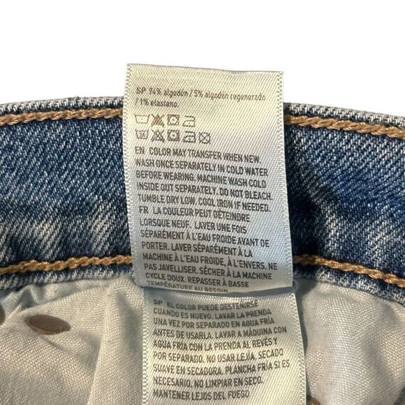 American Eagle Stretch ‘90s Straight Jeans Size 0 - Picture 13 of 14